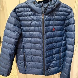 Ralph Lauren Men's Navy Puffer Jacket